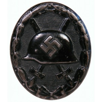 Wound badge in black 1939,  Eduard Hahn. Espenlaub militaria